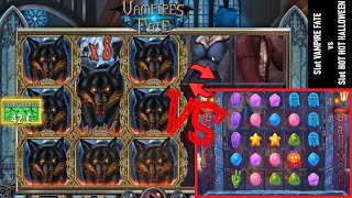 CHALLENGE 2 SLOTS: Vampire Fate 🆚 Hot Hot Halloween - Super Bet 🆚 Free Spins screenshot 4