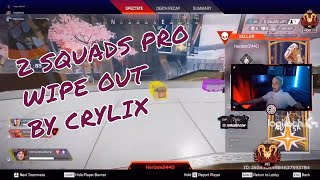 【APEX】Crylix Destroyed TSM and NRG Squad in Rank just 40 second