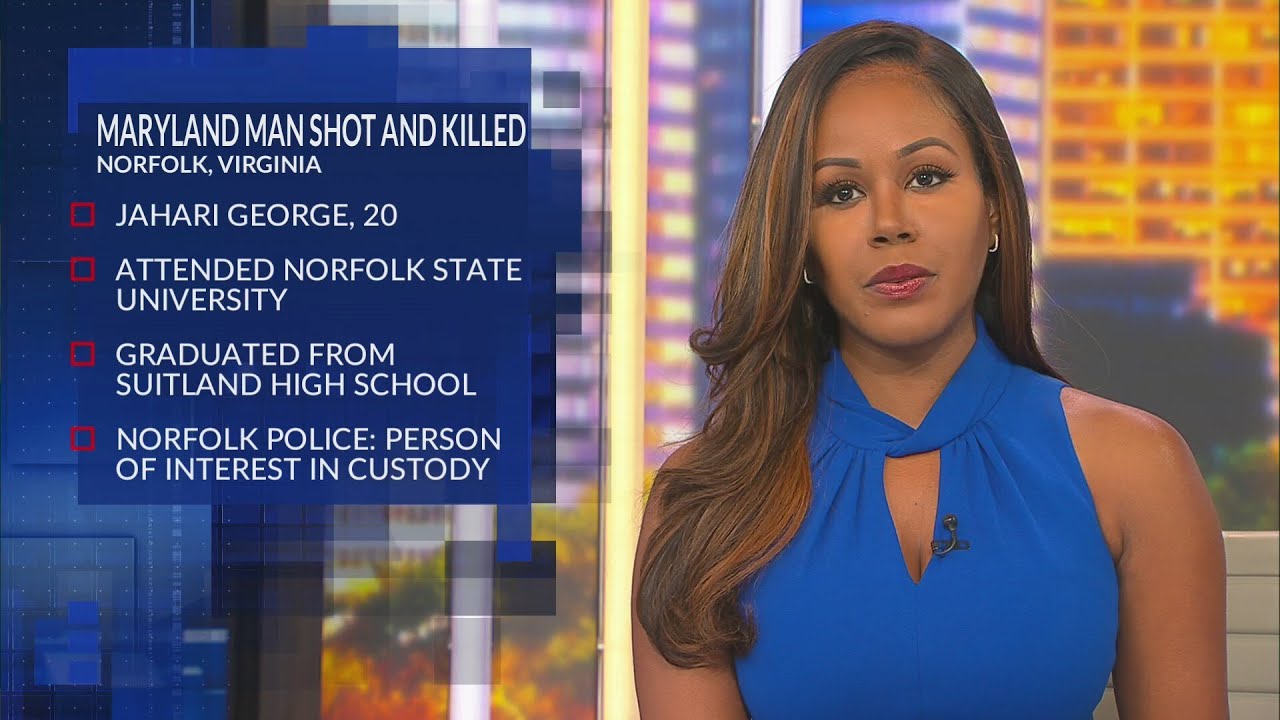 Maryland college student attending Norfolk State University shot ...