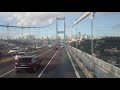 The Bosphorus Bridge, Asia to Europe. 10.12.17