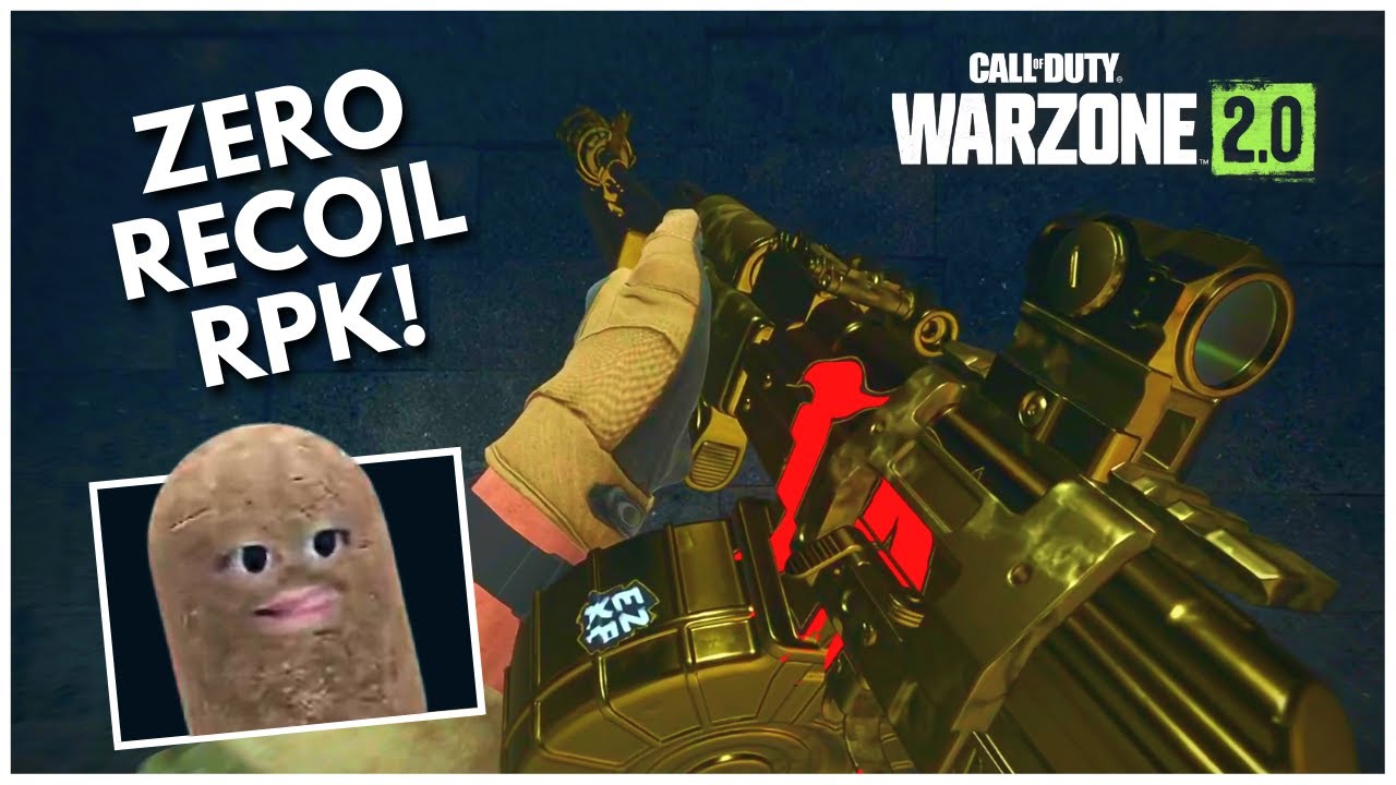 BEST META ZERO RECOIL RPK WARZONE 2.0 LOADOUT! - Call of Duty: Warzone 2.0