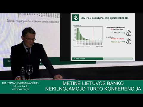 Lietuvos banko Nekilnojamojo turto konferencija | 2018 m. | I dalis -  NT rinkos politika