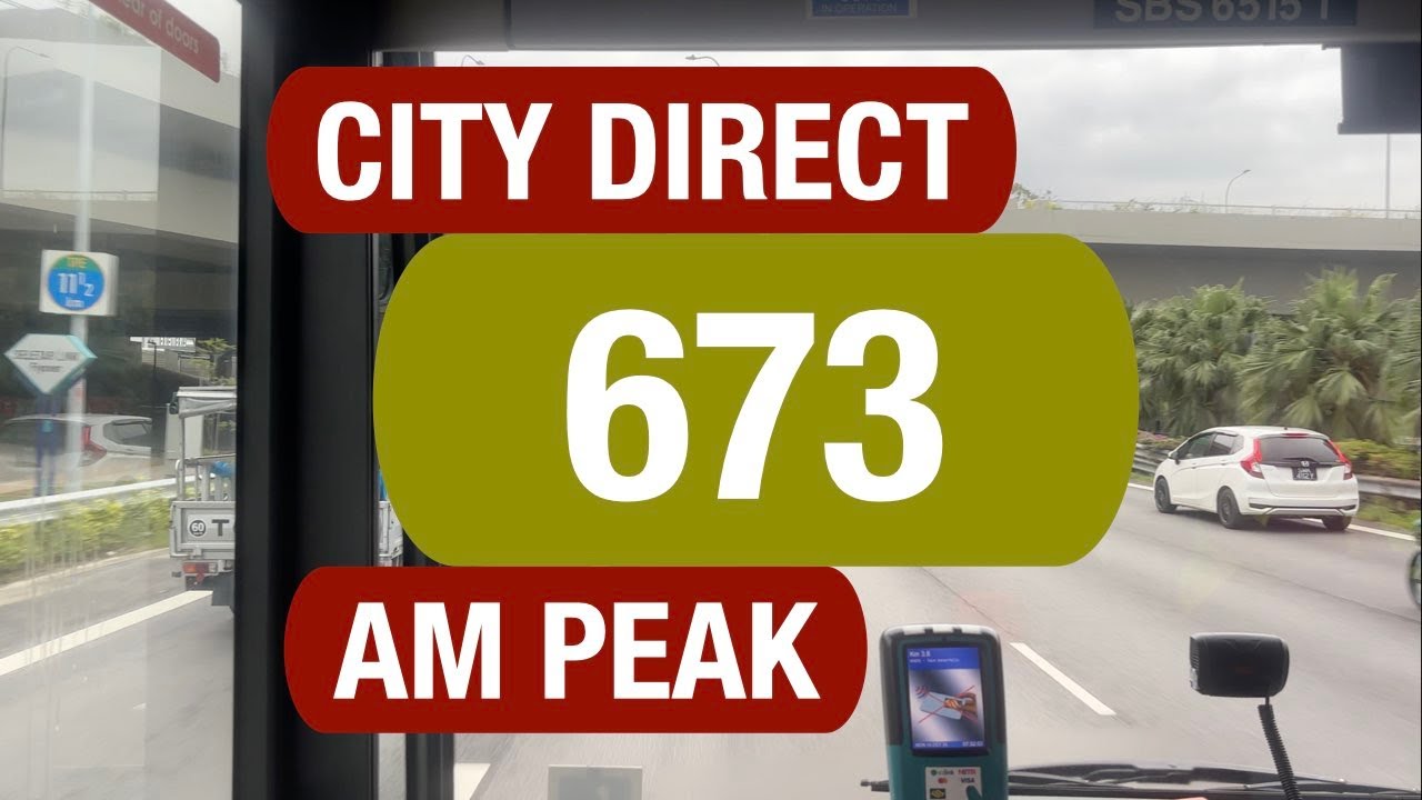 Go-Ahead City Direct 673 (Morning Peak) | Bus Service Route Visual