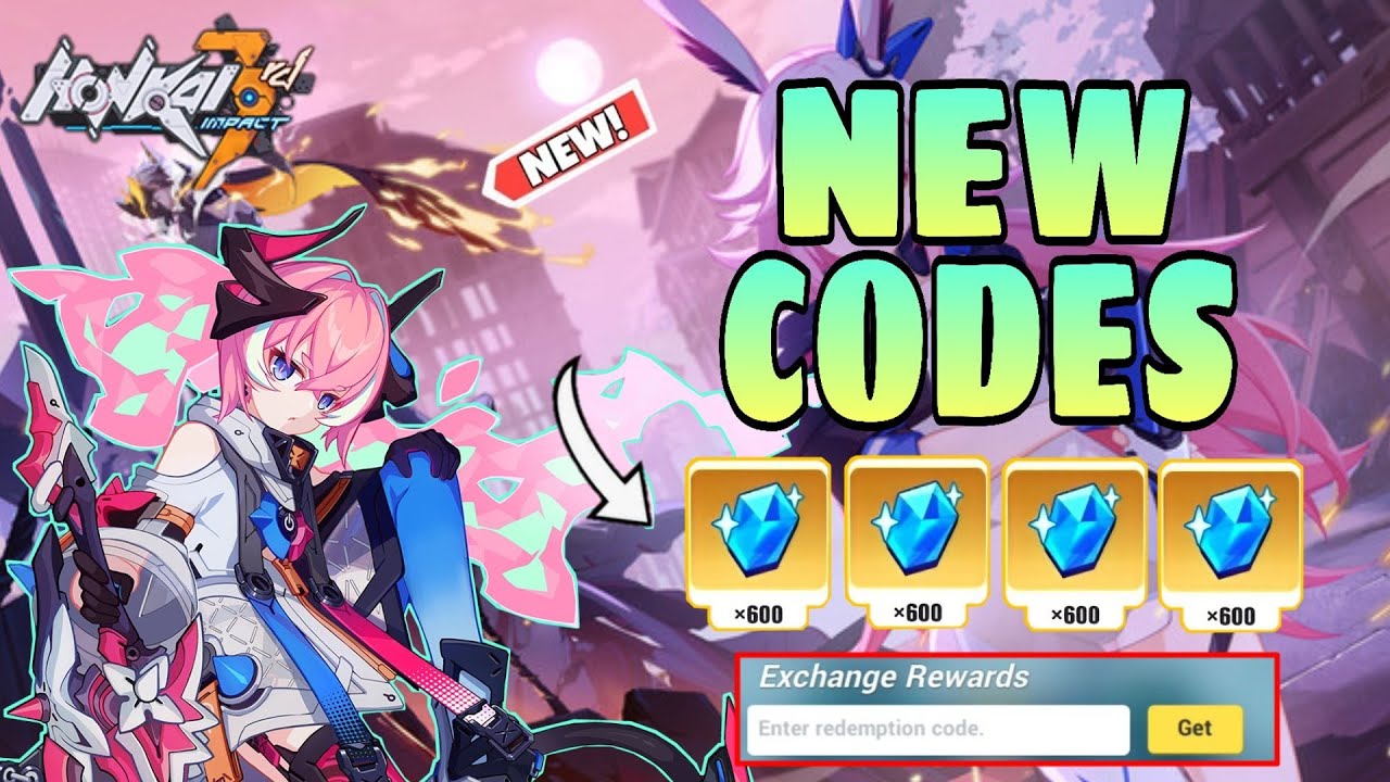 ALL NEW! HONKAI IMPACT 3 REDEEM CODES || HONKAI IMPACT REDEEM CODES ...