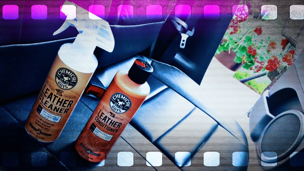 How To Clean And Protect Leather Seats  Chemical Guys Leather Cleaner &  Conditioner 