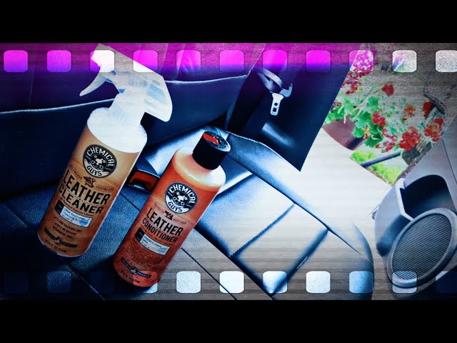 How To Clean And Protect Leather Seats  Chemical Guys Leather Cleaner &  Conditioner 