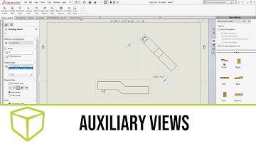 SOLIDWORKS 3D CAD — Auxiliary Views