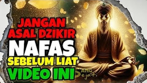 BOCORAN GURU SEJATI 3 LEVEL DZIKIR NAFAS