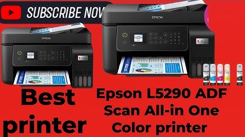 👉best printer Epson 5290 printer mobile Setup printing Quick and Easy ADF Scan All-in One printer