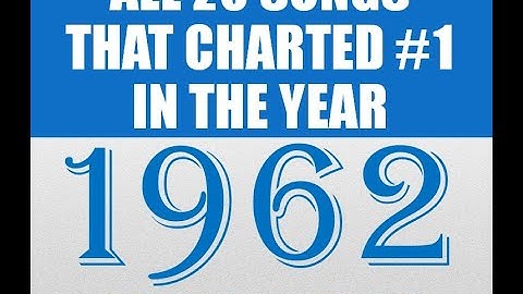 𝐀𝐥𝐥 𝟐𝟎 𝐒𝐨𝐧𝐠𝐬 𝐓𝐡𝐚𝐭 𝐂𝐡𝐚𝐫𝐭𝐞𝐝 #𝟏 𝐢𝐧 𝟏𝟗𝟔𝟐 - 𝐏𝐚𝐫𝐭 𝐎𝐧𝐞 - see listing in contents - stereo & stereo mixes