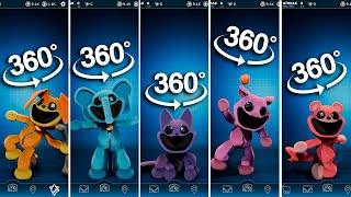 Smiling Critters Poppy Playtime Chapter 3 Characters FNAF AR Workshop Animations 360°