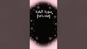 #القرآن_الكريم #اكسبلور #sheikhmansouralsalimi #دويتو #تيك_توك #duet #حالات_واتس #لايك #سورة_البقرة