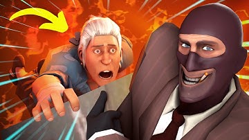 Trolling TF2 Players at the Cliff of DOOM!