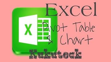 Excel Pivot Table & Chart Tagalog Tutorial