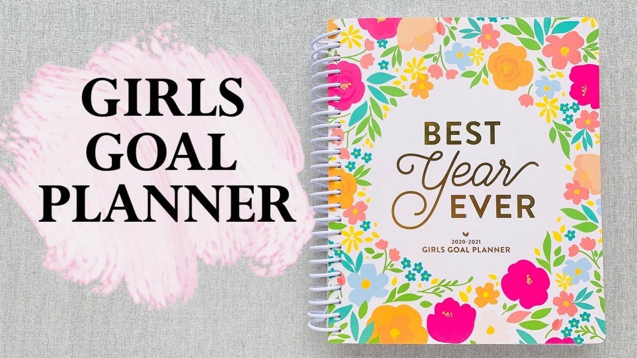 GIRLS GOAL PLANNER Cultivate What Matters YouTube