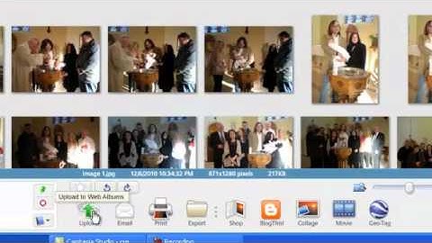 create albums in picasa