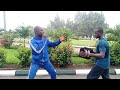Gyaku tsuki, kizami mawashi geri,gyaku suki,oshoro ora mawashi geri