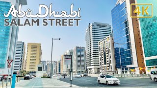 Walking in Abu Dhabi 2021 | Salam Street Abu Dhabi [4K]