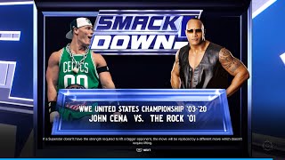 WWE 2K24 | John Cena VS The Rock US Title match