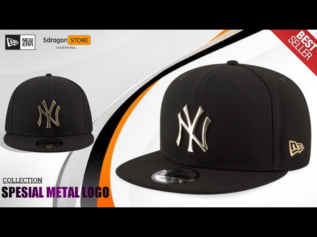 orra New Era MBL New York Yankees Team 9FIFTY Rust metal logo ajustable  snapback gris Gorras y Complementos New Era NEWERA-9F-NY