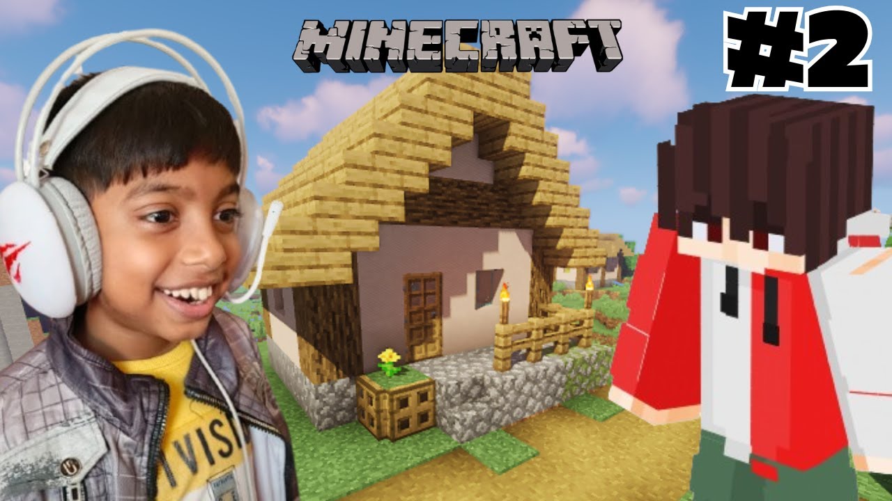 I FOUND A VILLAGE! MINECRAFT SURVIVAL SERIES #2 - YouTube