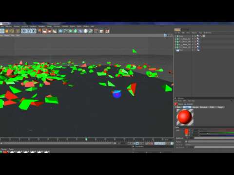 Cinema 4D Tutorial TEXT EXPLOSION (Thrausi)