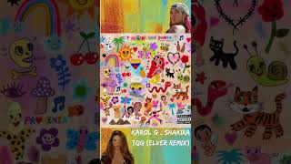 KAROL G, Shakira - TQG (Elver Remix) House/Tech 💯🚀
