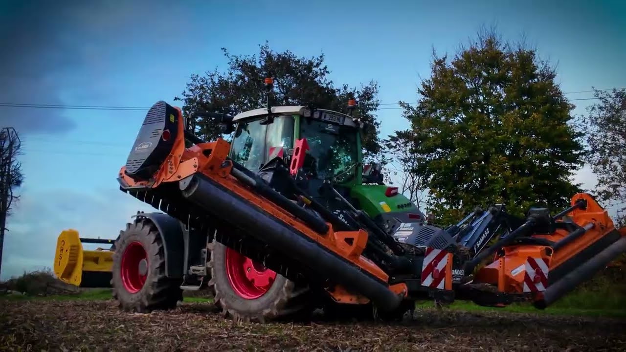 Fendt 724 Vario Broyeur SaMASZ 😱🤯!!! ETA Hemery