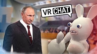 VRCHAT - ИНТЕРВЬЮ С ПУТИНЫМ! ДИКИЙ УГАР! (ВР ЧАТ М...