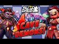 Trying to Win with Cave Clan Demons in King 3 Ranked! | Auto Chess Mobile | Zath Auto Chess 188