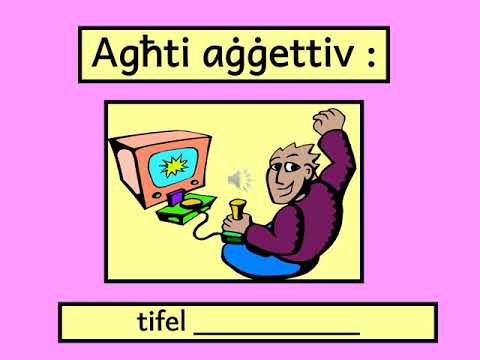 Aġġettivi - Malti għat-tfal