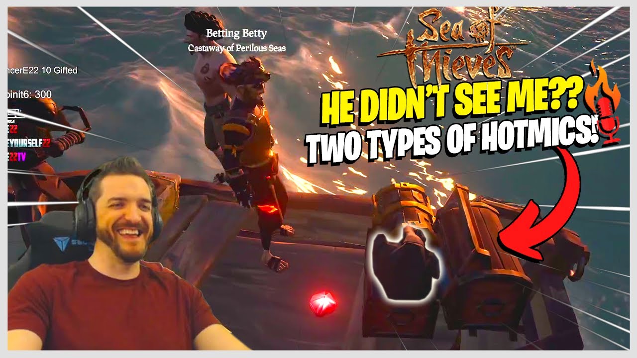 ПРЕМИАЛЬНЫЙ СЕРВЕР HOTMIC! ДВА КОРАБЛЯ HOTMIC, ДВА РАЗНЫХ ВПЕЧАТЛЕНИЯ! УМОРИТЕЛЬНО! - Sea of ​​Th...