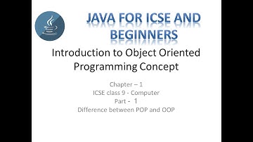 004 || Hindi || What is Procedure Oriented Programming POP || Introduction to OOP Concepts.