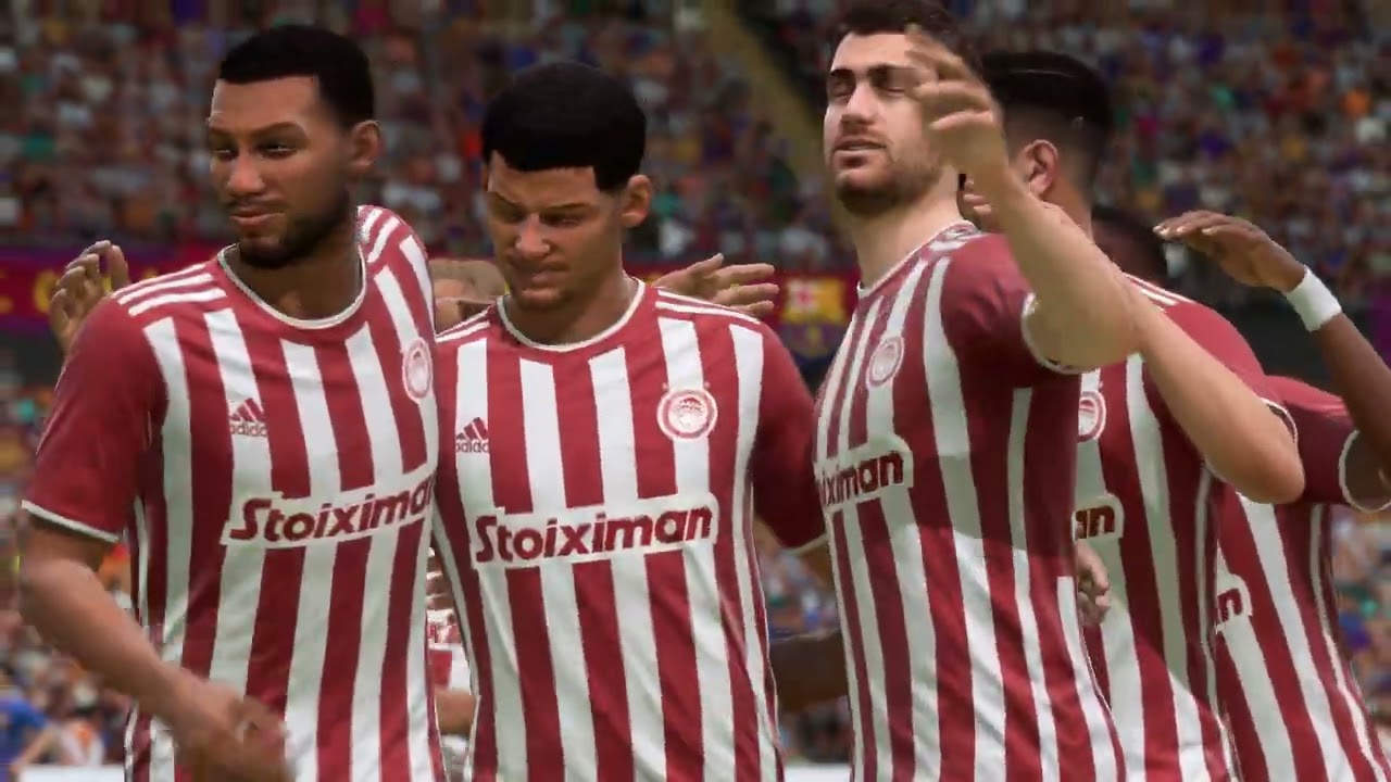 FIFA 22 Barcelona VS Olympiacos Group Stage (Tournament 7)