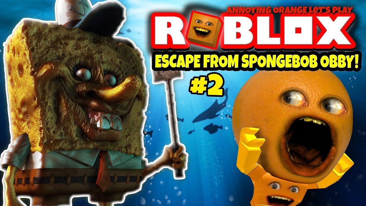 spongebob roblox orange annoying obby escape