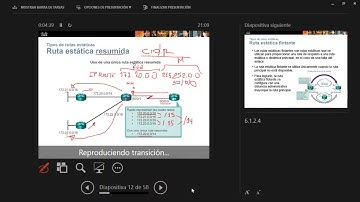 Tipos de rutas estáticas   |   Routing and Switching