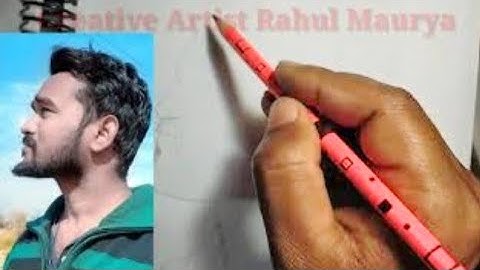 How to draw realistic face sketch art