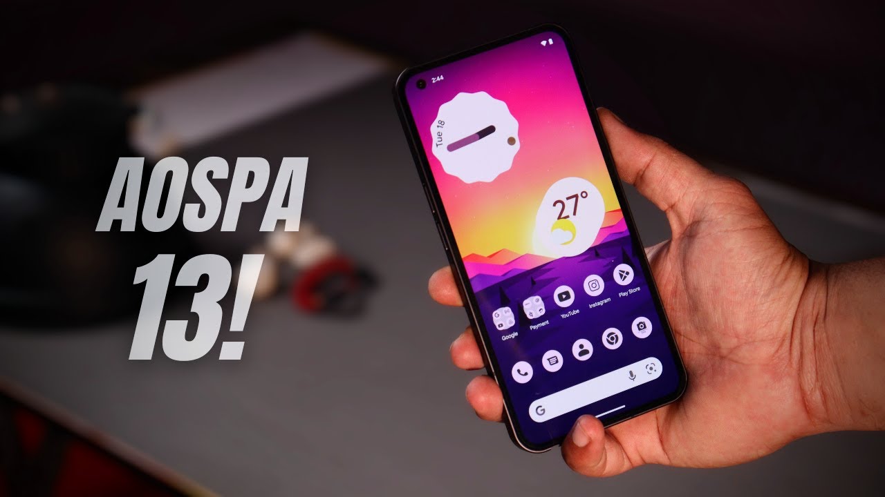 Official Paranoid Android Custom ROM Android 13 on Nothing Phone (1) - A  Great welcome Start🤩 - YouTube