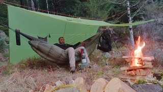 WINTER HAMMOCK CAMPING