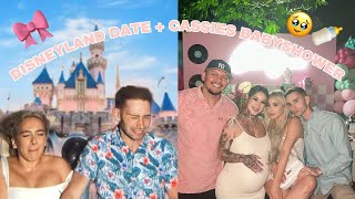 CASSIES'S BABYSHOWER + DISNEYLAND DATE IN LA