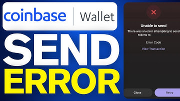 How To Fix Send Error On Coinbase Wallet (2025)
