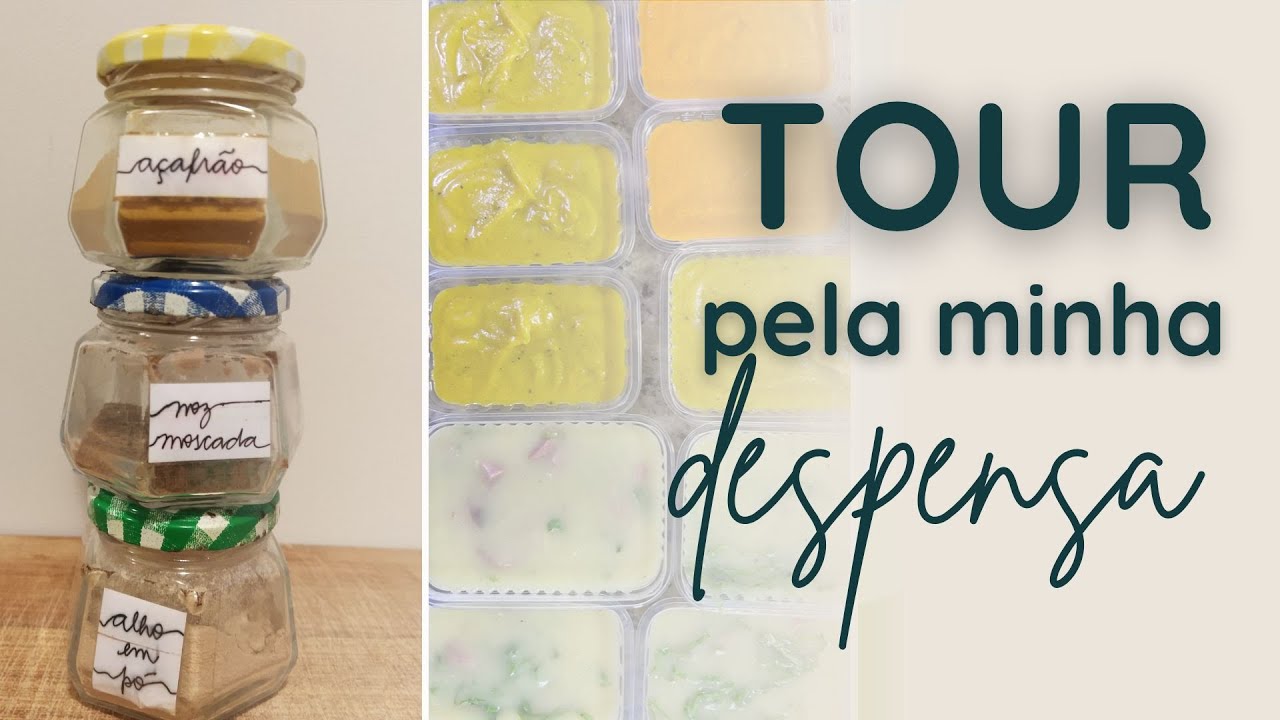 ABRINDO A MINHA DESPENSA PRÁTICA | O que eu tenho em casa para cozinhar rápido | Cozinha Prática