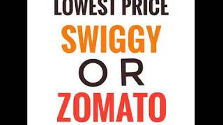 Lowest price swiggy vs Zomato in Nagpur screenshot 4