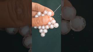 ✨Easy Beginner Beaded Star Tutorial | Aesthetic Craft Shorts #diy #adorablecrafts #crafty #handmade