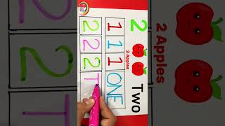 Learn number two #short #educational #kids #nurseryrhymes