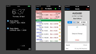 Forex Alerts - Free App Download - IOS8 / iPhone