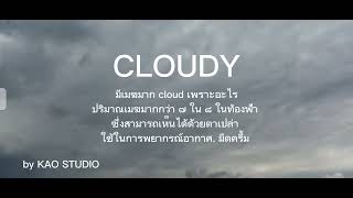 Clock Alarm Ringtone การเตือนสภาพอากาศ Cloudy screenshot 2