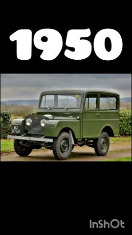 Evolution of Range Rover Defender (1950~2023)