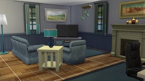 The Sims 4: Comfy Cubby Newcrest lot build
