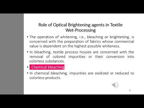 Role of OBA in Textile Wet-Processing